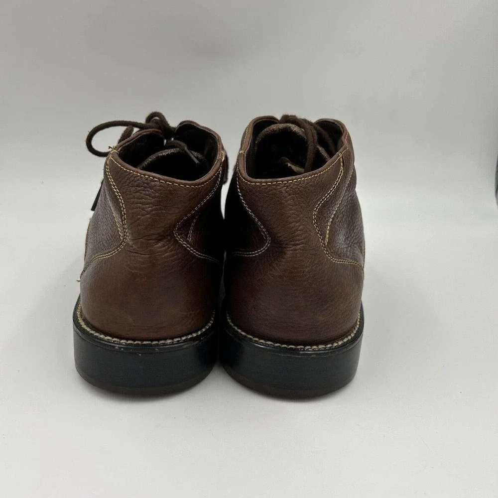 Alfani Chukka Boots Mens 8.5M Brown Soft Leather Lace‎ Up 09-94848